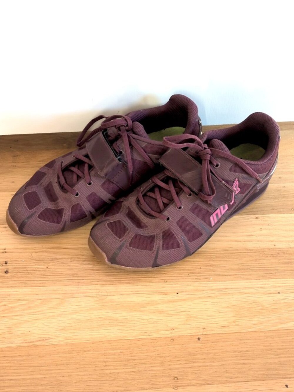 INOV8 Fastlift 360 Purple/Pink/Gum Lifting Shoes 9.5W/8M/40.5 weightlifting plum